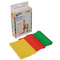 Fabrication Enterprises Fabrication Enterprises 10-6380 Sup-R Band; Latex-Free Pep Pack; Light; Yellow; Red & Green 1636562